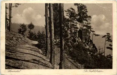 Schwarzatal, Die Teufelstreppe -518902