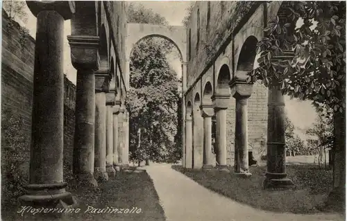 Thüringen, Klosterruine Paulinzella -518942