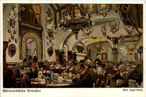 Dresden, Bärenschänke, Alte-Jagd-Halle -393170