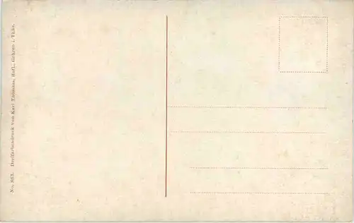 Schwarzburg, Durchblick vom Trippstein -518918