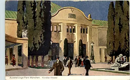 Ausstellungs Park München - Künstler Theater -628892
