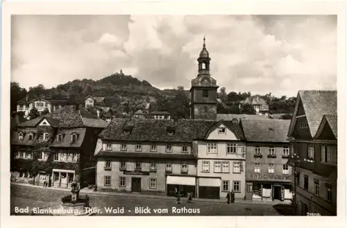 Bad Blankenburg, Blick vom Rathaus -520694