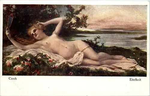 Erotik - Künstlerkarte Czech -603136