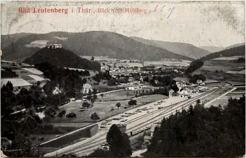 Bad Leutenberg, Blick vom Mühlberg -519362