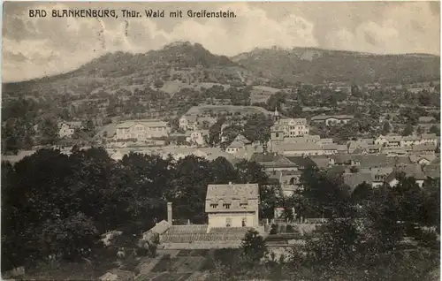 Bad Blankenburg, mit Ruine Greifenstein -519530