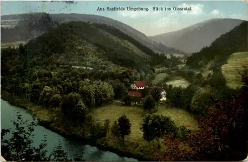 Saalfeld/Saale, Blick ins Gissratal -519356