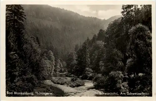 Bad Blankenburg, Schwarzatal, Am Schweizerhaus -519570