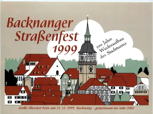 Backnang, Strassenfest 1999 -393776