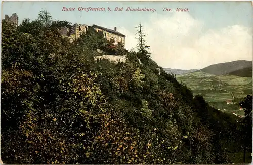 Bad Blankenburg, Burgruine Greifenstein, -519650