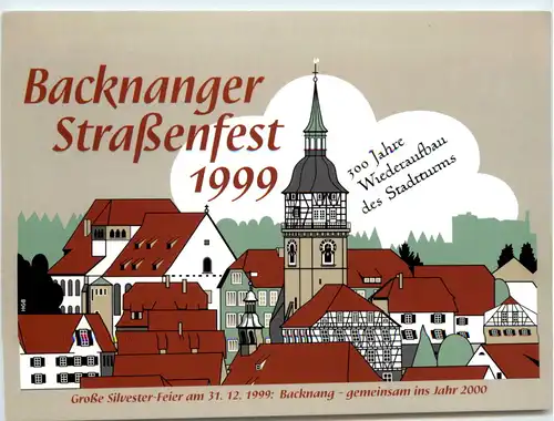 Backnang, Strassenfest 1999 -393816