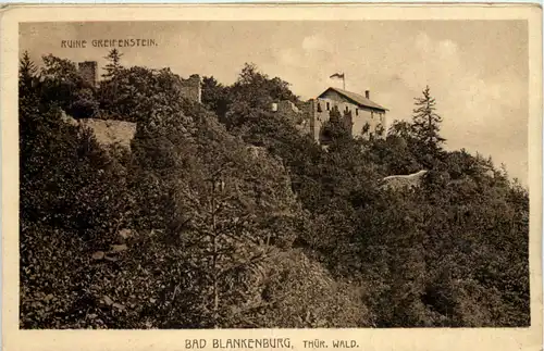 Bad Blankenburg, Burgruine Greifenstein, -519638