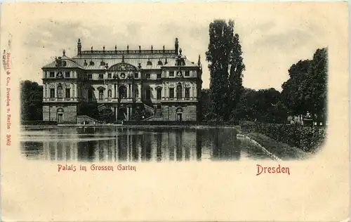 Dresden, Palais im Grossen Garten -518732