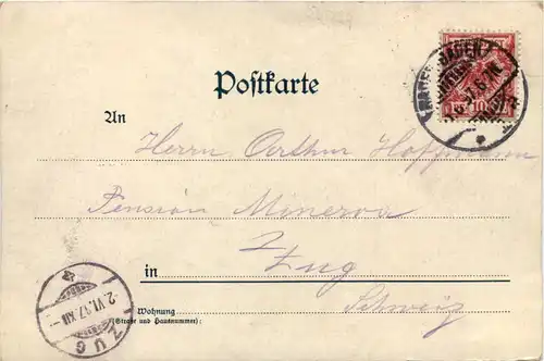 Gruss aus Baen-Baden - Litho -603746