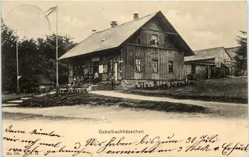 Gabelbachhäuschen - Manebach -603866