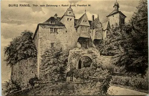 Burg Ranis i. Thür., - Pössneck -520230