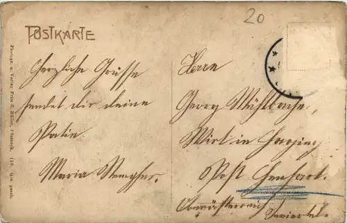 Pössneck, Marktplatz mit Rathaus -520258