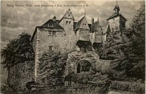 Burg Ranis i. Thür., - Pössneck -520236