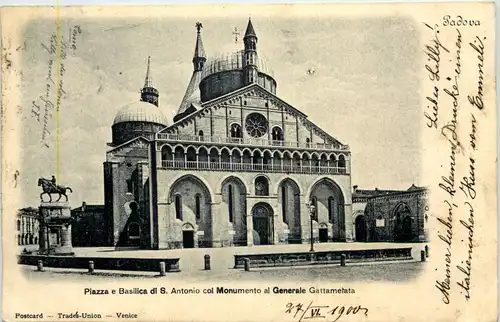 Padova - Piazza e Basilica de S. Antonio -604106