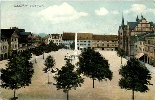 Saalfeld, Marktplatz -520550