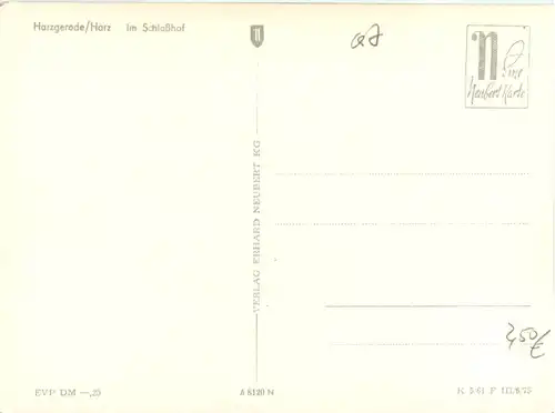 Harzgerode Harz, Im Schlosshof -394940