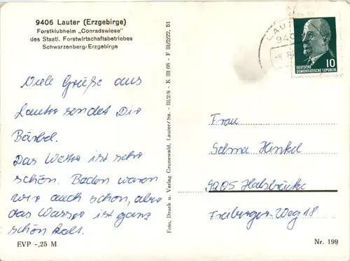 Lauter Erzgeb., Forstklubheim -395018