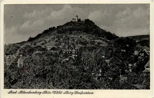 Bad Blankenburg, mit Ruine Greifenstein -519492