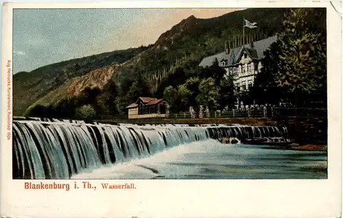 Bad Blankenburg, Wasserfall -520698