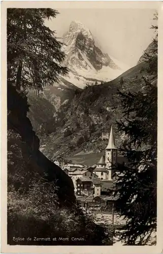 Eglise de Zermatt -630844