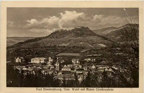 Bad Blankenburg, mit Ruine Greifenstein -519572