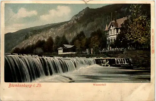Bad Blankenburg, Wasserfall -520676