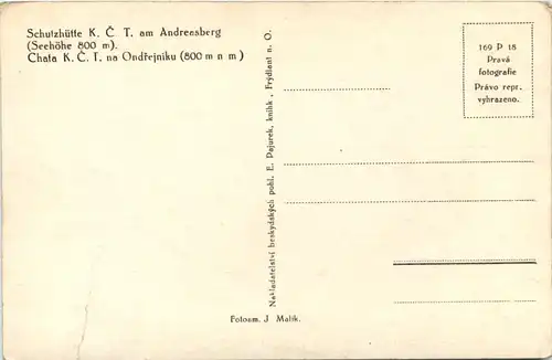 Schutzhütte am Andreasberg -630984