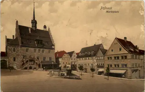 Pössneck, Marktplatz -521042