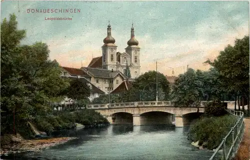 Donaueschingen, Leopoldsbrücke -520856