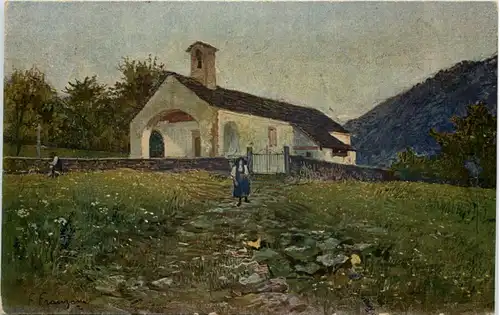 Künstlerkarte Filippo Franzoni - Pro Juventute -604686