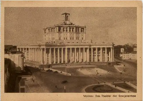 Moskau - Theater der Sowjetarmee -630754