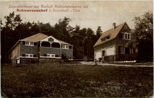 Rudolstadt, Jugendherberge Bischöfl. Methodistenkirche auf Schwarzenshof -521056