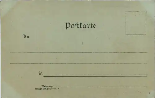 Gruss aus München - Litho - Nationaltheater -604886