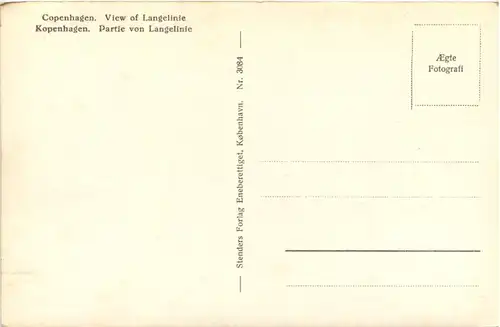 Kobenhavn - Parti fra Langelinie -631034