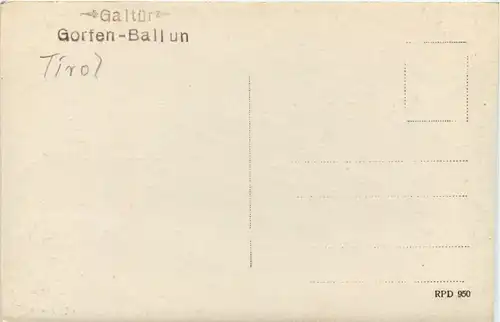 Galtür - Gorfen Ballun -631074