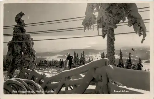 Voksenkollen - Fra Kragstenen - Norge -630172