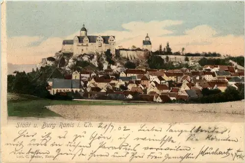 Stadt und Burg Ranis i. Thür., -520252