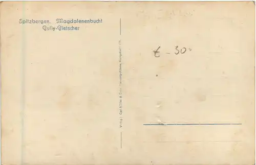Spitzbergen - Magdalenenbucht - Norge -630910