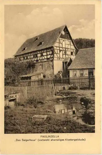 Paulinzella, Das Seigerhaus -520332