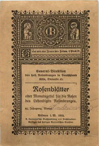 Dülmen - Rosenblätter -631194