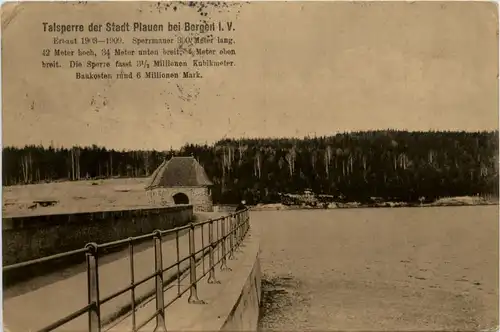 Talsperre der Stadt Plauen bei Bergen i.V. -395810