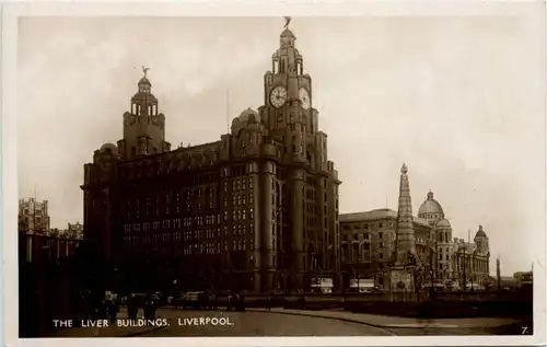Liverpool - The Liver Buildings -630432