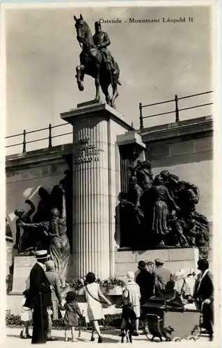Ostende - Monument Leopold II -630592