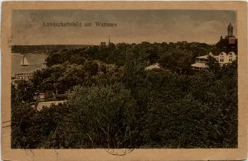 Berlin, Landschaftsbild am Wannsee -396146