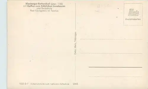 Königstein im Taunus, Klostergut Rettershof -503932