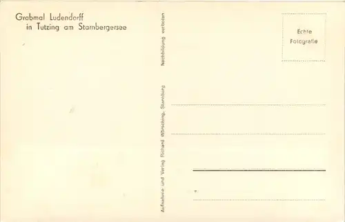 Grabmal Ludendorff in Tutzing -631922